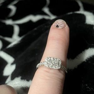 Ever Is Diamond Engagement Ring 7/8 ct tw 14k white gold